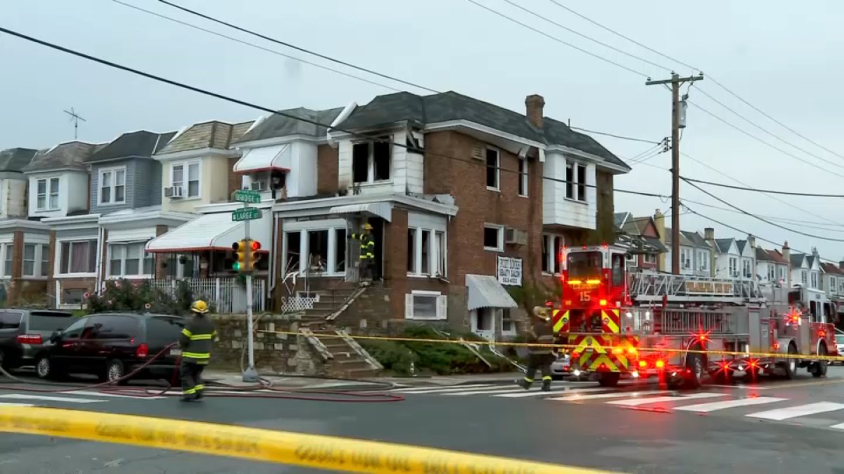 Fire leaves home visibly damaged in Frankford – NBC10 Philadelphia