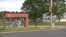 A Flock Safety camera stands near the Cherry Hill Mall in Cherry Hill Township, New Jersey. Mall officials and Cherry Hill police said they do not operate the camera. The NBC10 Investigators learned a nearby private business owns it, but the business declined to confirm ownership.