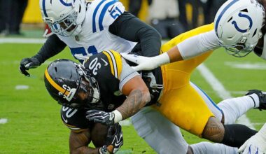 Jaylen Warren's brilliance leads the Steelers past the Colts 34-22