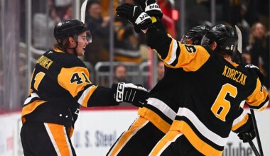 Ville Koivunen scores in OT as Penguins rally for 3-2 win over Predators