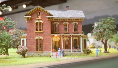 When the Miniature Railroad added a library, did a ghost tag along?