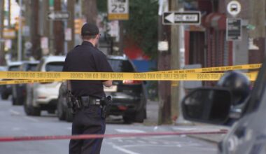 Elderly woman hit by stray gunfire during shooting in North Philadelphia, police say