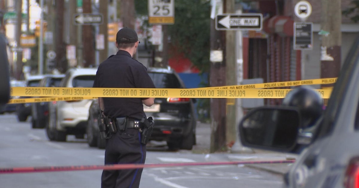 Elderly woman hit by stray gunfire during shooting in North Philadelphia, police say