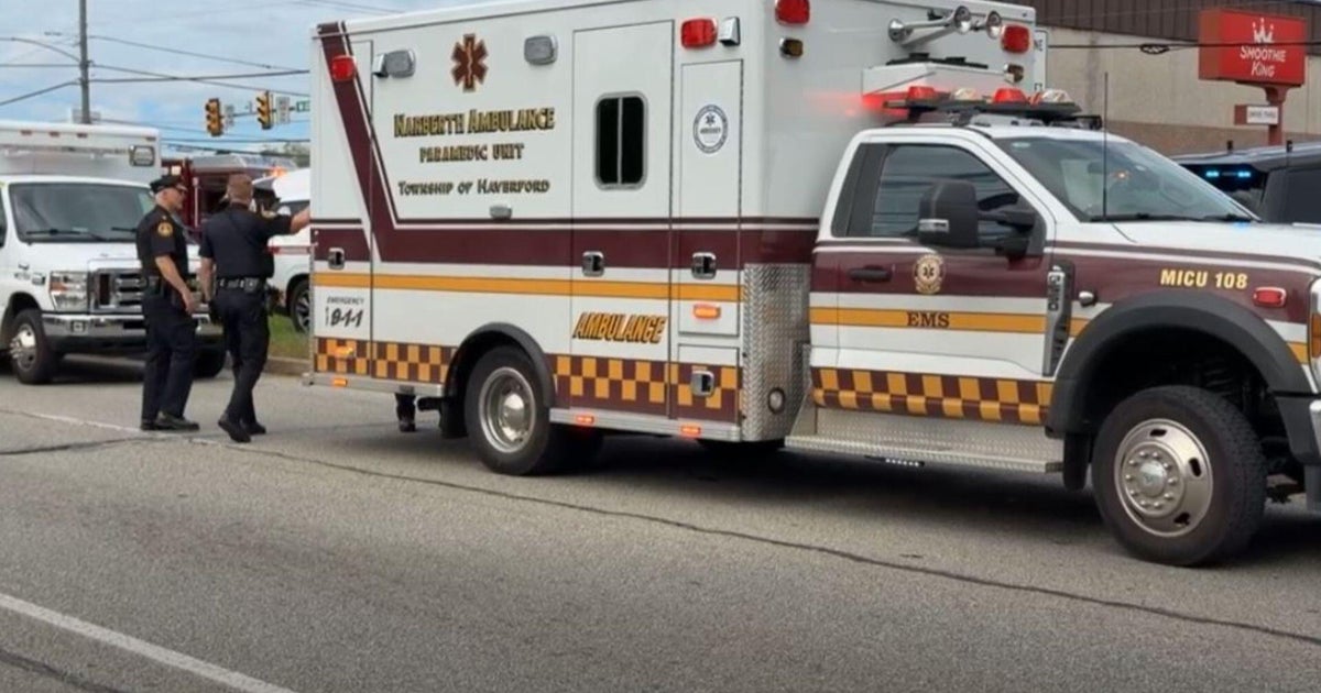 1 dead, multiple hurt after driver having medical emergency crashes in Havertown, Pennsylvania, police say