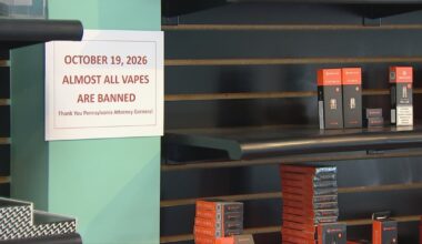 Most vape products will become illegal in Pennsylvania after midnight deadline