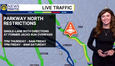 TRAFFIC: Parkway North restrictions – WPXI
