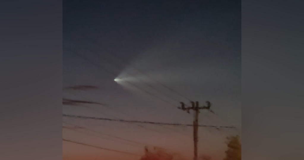 SpaceX rocket launch captured on camera in western Pennsylvania