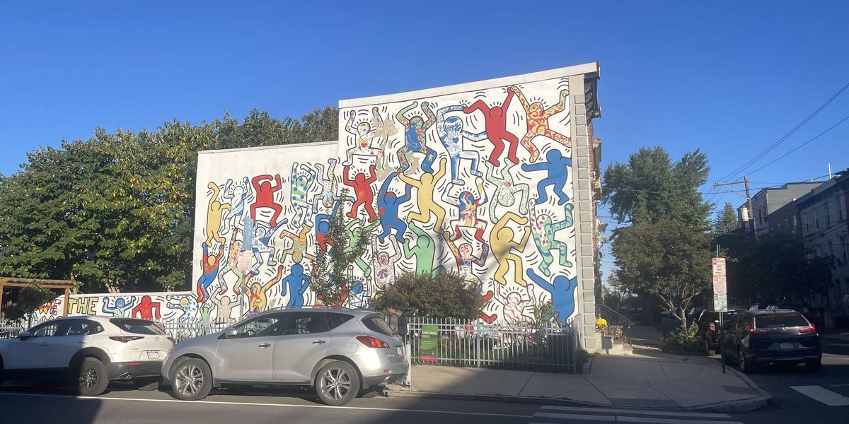 Keith Haring's 'We the Youth' mural receives historic recognition in South Philly neighborhood