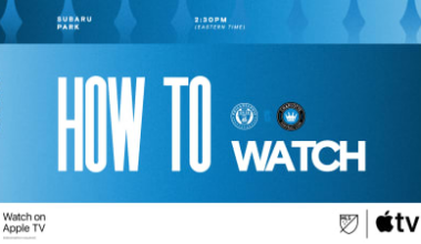 How to Watch: Charlotte FC at Philadelphia Union | October 17 at 2:30 PM ET on Apple TV