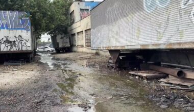 City investigates water leak at vacant South Philadelphia property washing out nearby business