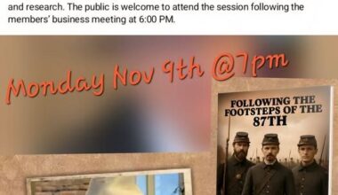 MT. ERIE RURITAN CLUB TO HOST LOCAL AUTHOR FOR CIVIL WAR HISTORY PRESENTATION