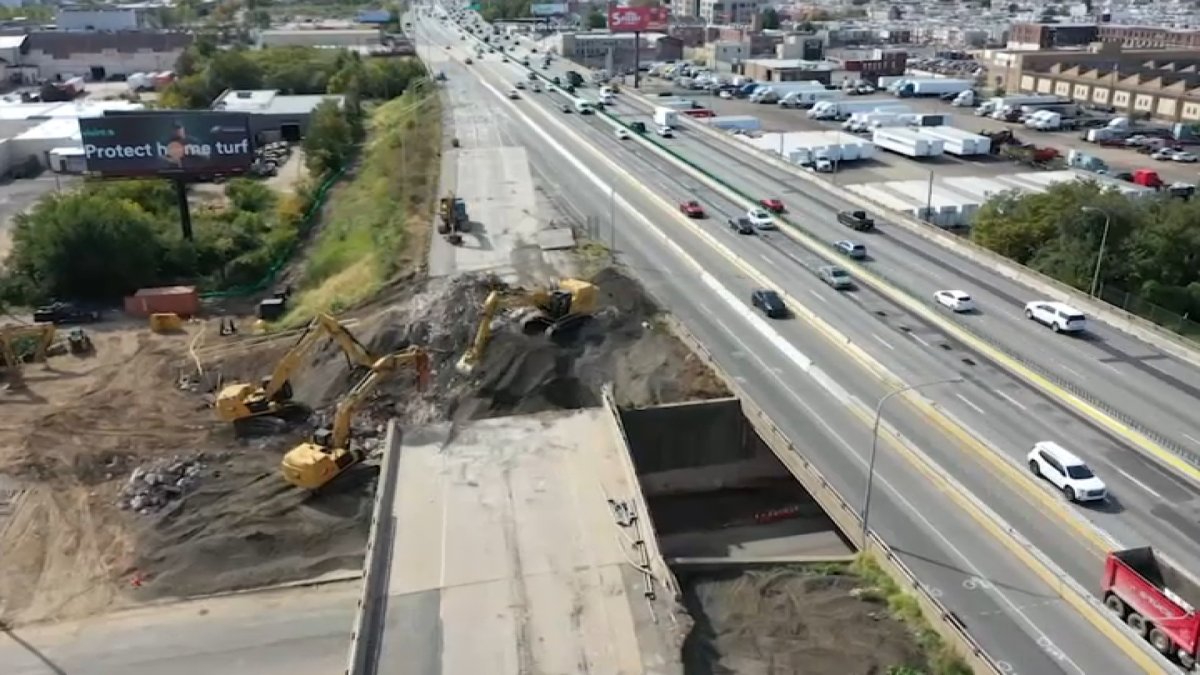 I-95 North traffic pattern changes near Betsy Ross Bridge – NBC10 Philadelphia