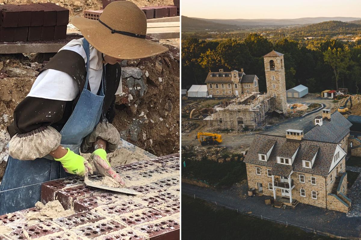 Rural Pennsylvania nuns building stone monastery 'to last 1,000 years' by hand