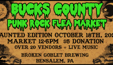 Bucks County Punk Rock Halloween Flea Market Set for Sunday in Bensalem 
