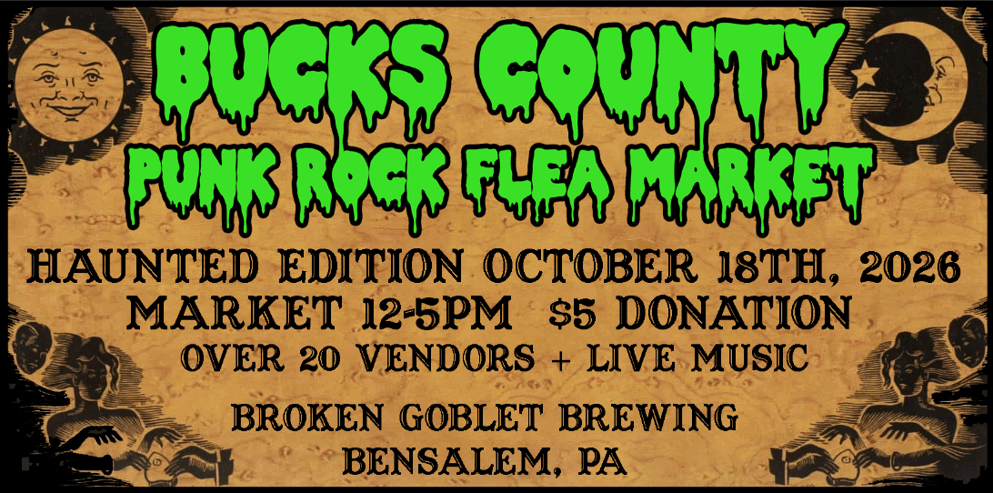 Bucks County Punk Rock Halloween Flea Market Set for Sunday in Bensalem 