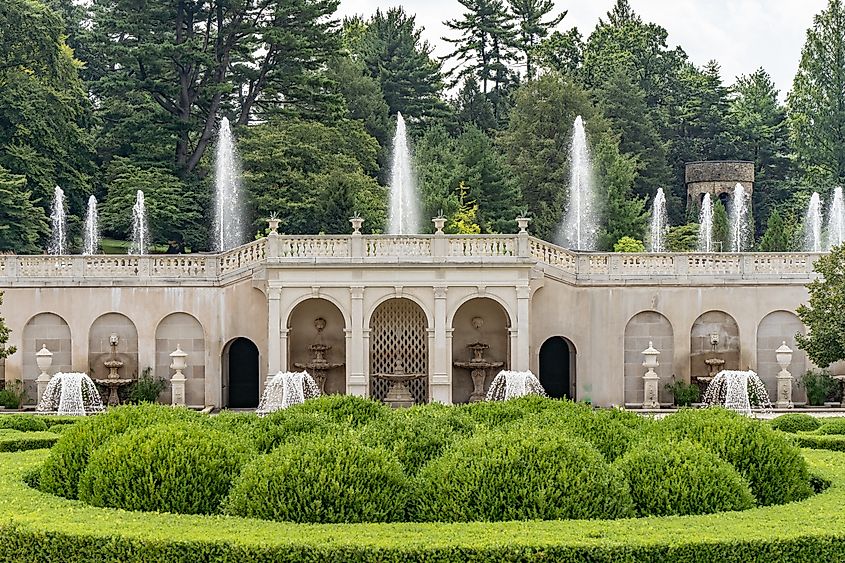 Longwood Gardens in Kennett Square, Pennsylvania.
