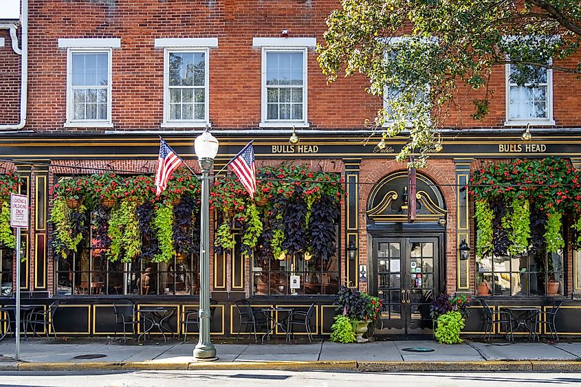 The Bulls Head Pub at the Lititz Springs Inn in Lititz, Pennsylvania.