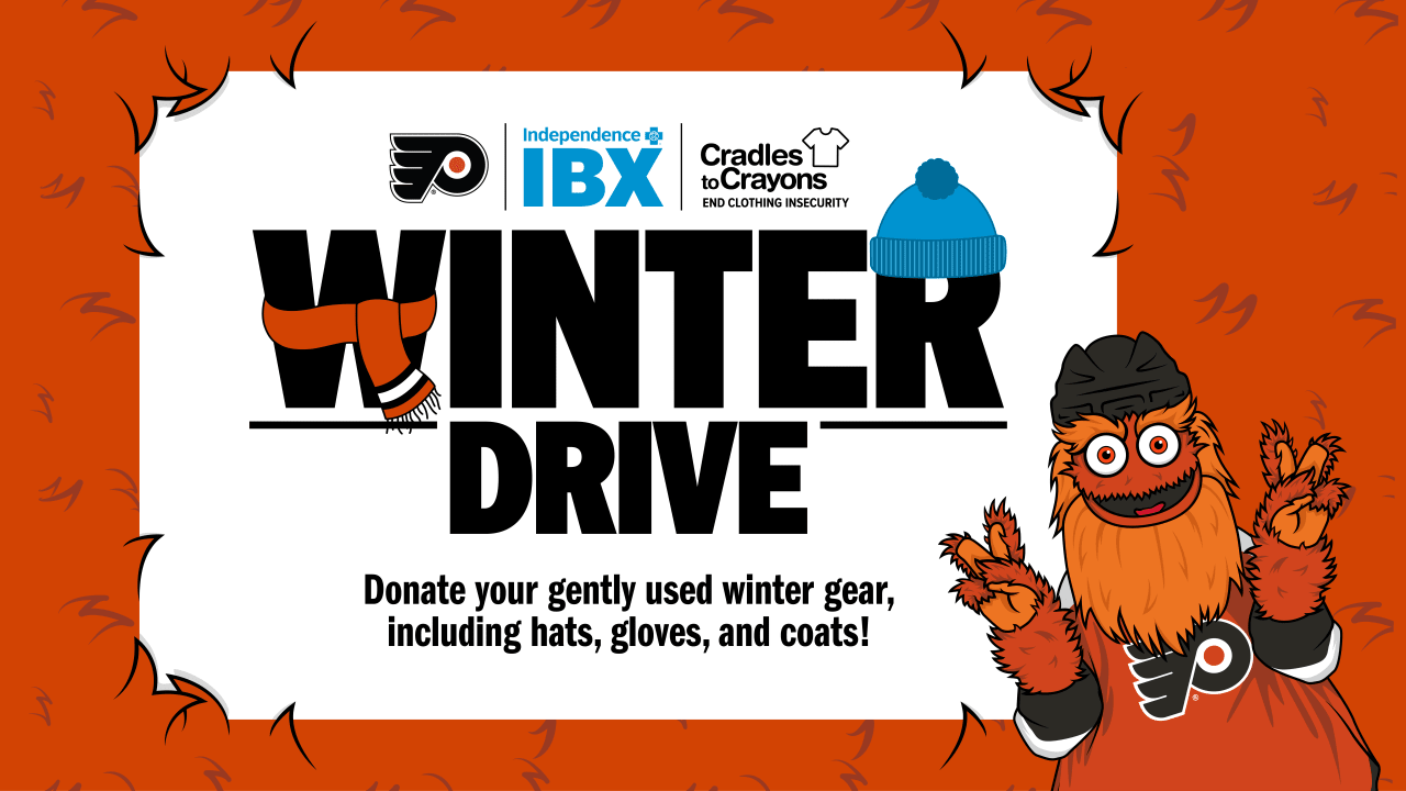 IBX and The Flyers Team Up to Spread Warmth with Winter Drive