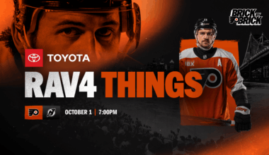 RAV4 Things: Flyers at Devils