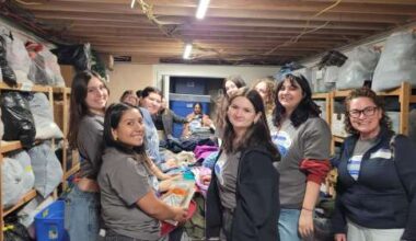 Moravian volunteers give Caring Hearts a helping hand – Times News Online