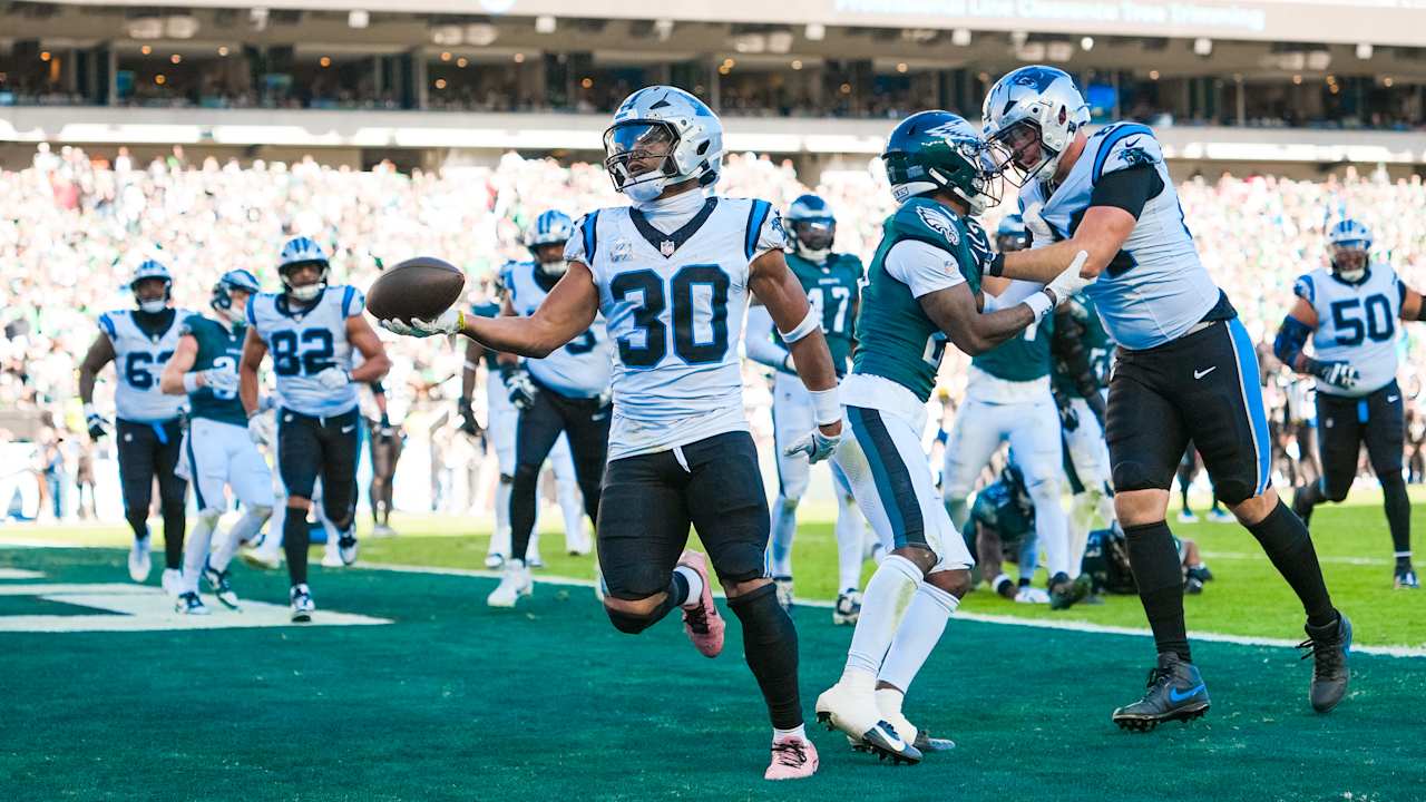 Chuba Hubbard's best plays from 121-yard game vs. Eagles Week 6