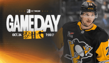 Game Preview: 10.24.26 vs. Nashville Predators