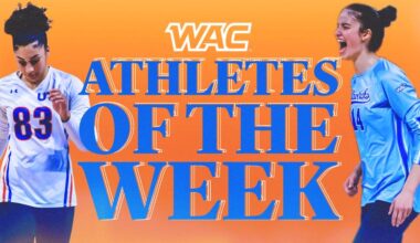 Ledermueller, Glenn Continue Dominance with Third WAC Weekly Honor