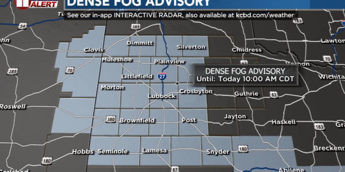 Fog, then wind, then freeze