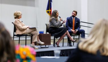 Speakers talk at event in Collin County