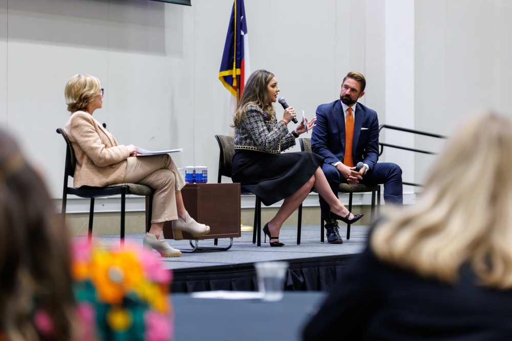 Speakers talk at event in Collin County