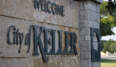 City of Keller signage in September 2025