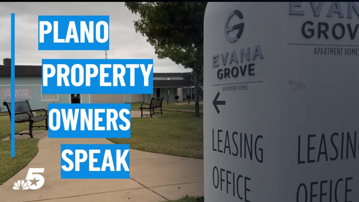 Plano apartment property owners speak after order to clear out residents – NBC 5 Dallas-Fort Worth