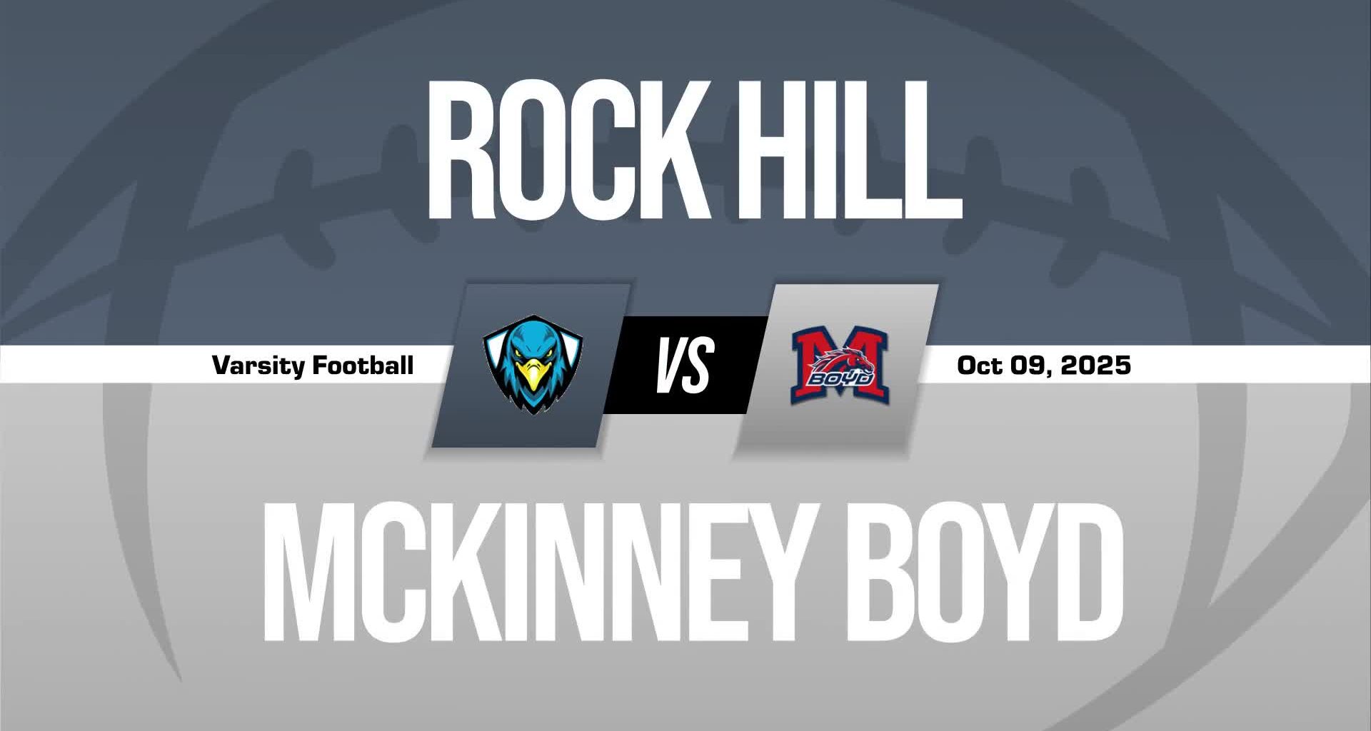 Rock Hill Blue Hawks vs. Plano Wildcats
