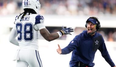 Lamb has a 74-yard TD catch and Bland gets a pick-6 as Cowboys beat Commanders 44-22 |