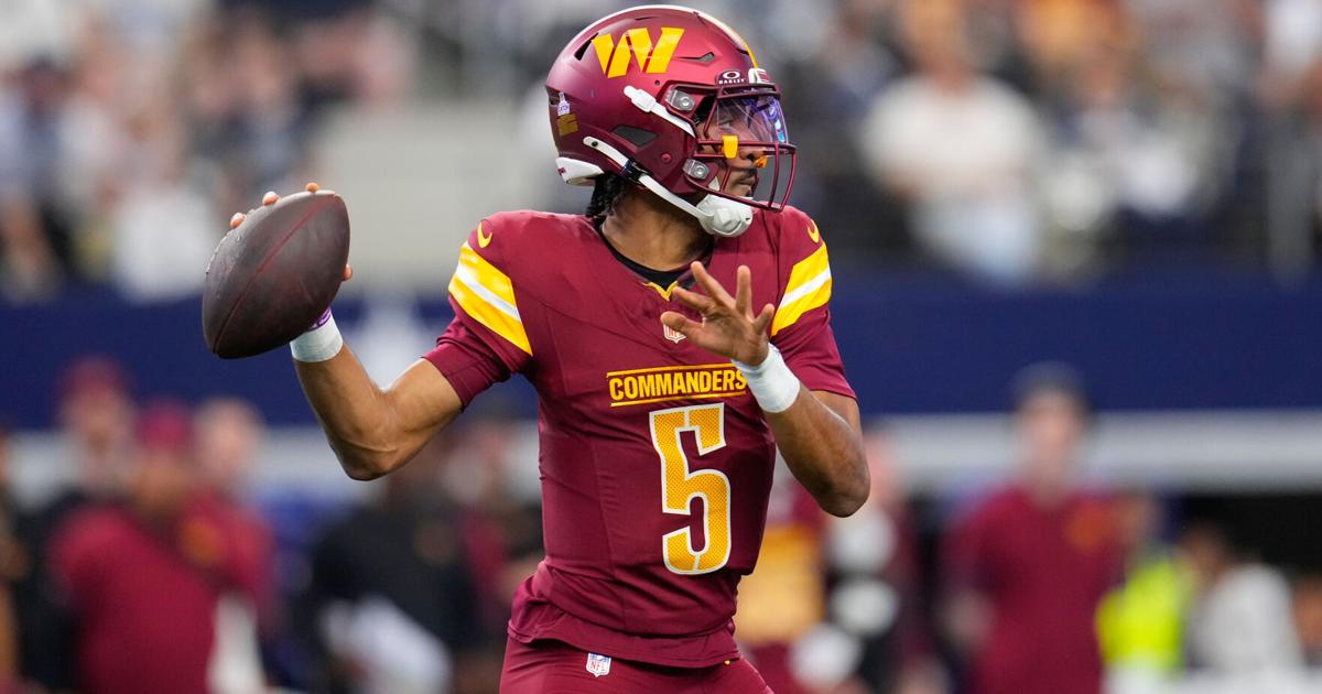 Quarterback Jayden Daniels will start for the Commanders against Seahawks on Sunday night | National News