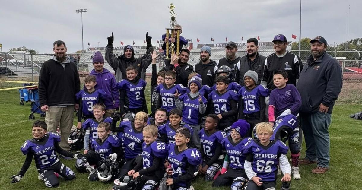 Plano Reaper Superlights football team advances to league championship game, hosting team sendoff Sunday morning