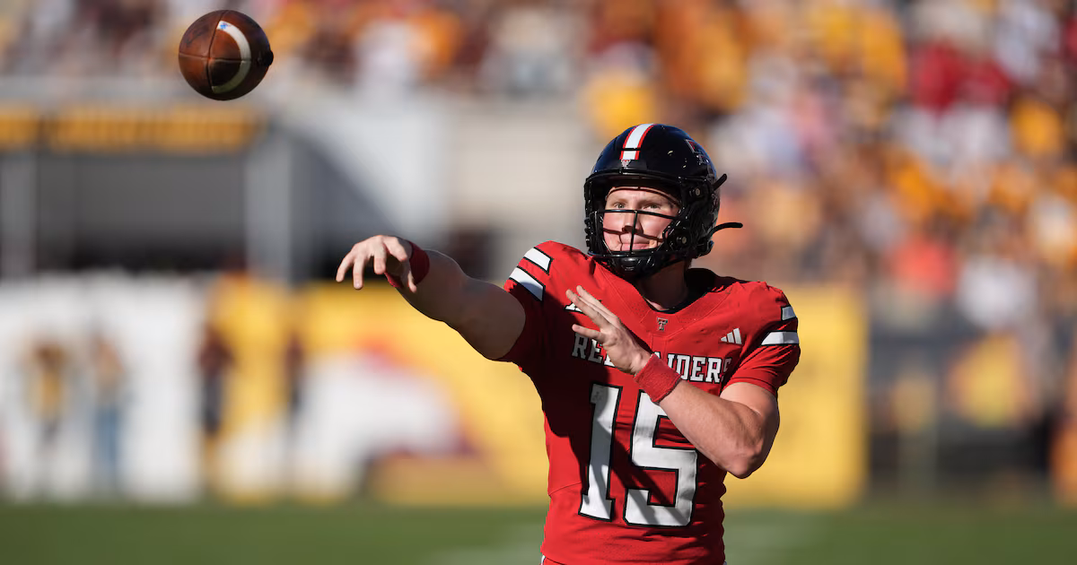 Texas Tech QB Will Hammond to miss remainder of season with ACL injury, reports say