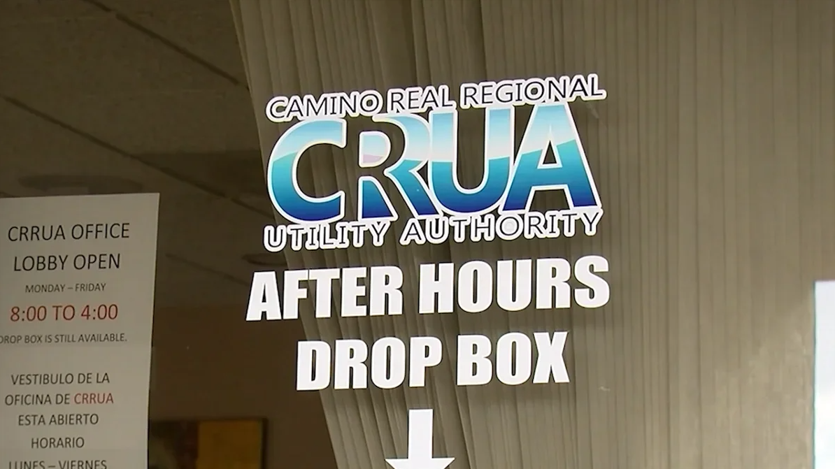 Water line break in Victory Lane area fixed