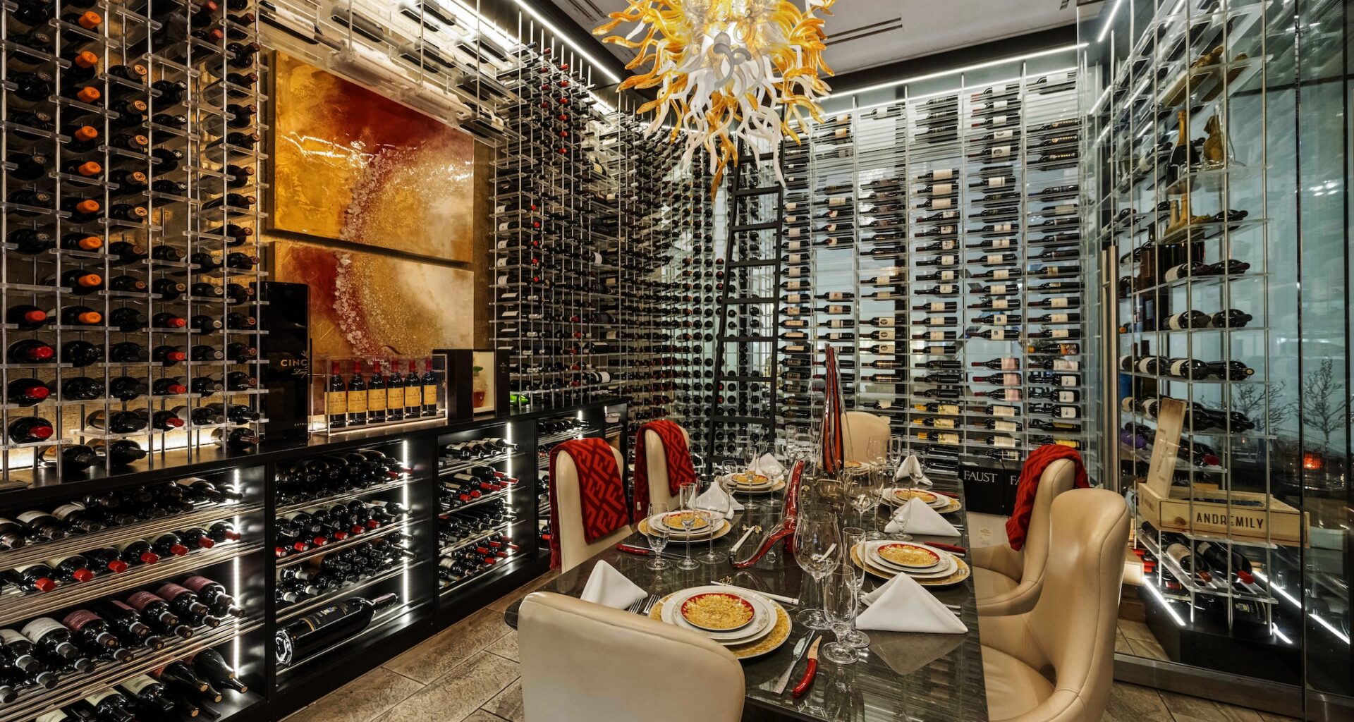 Dee Lincoln Prime Wine Cellar