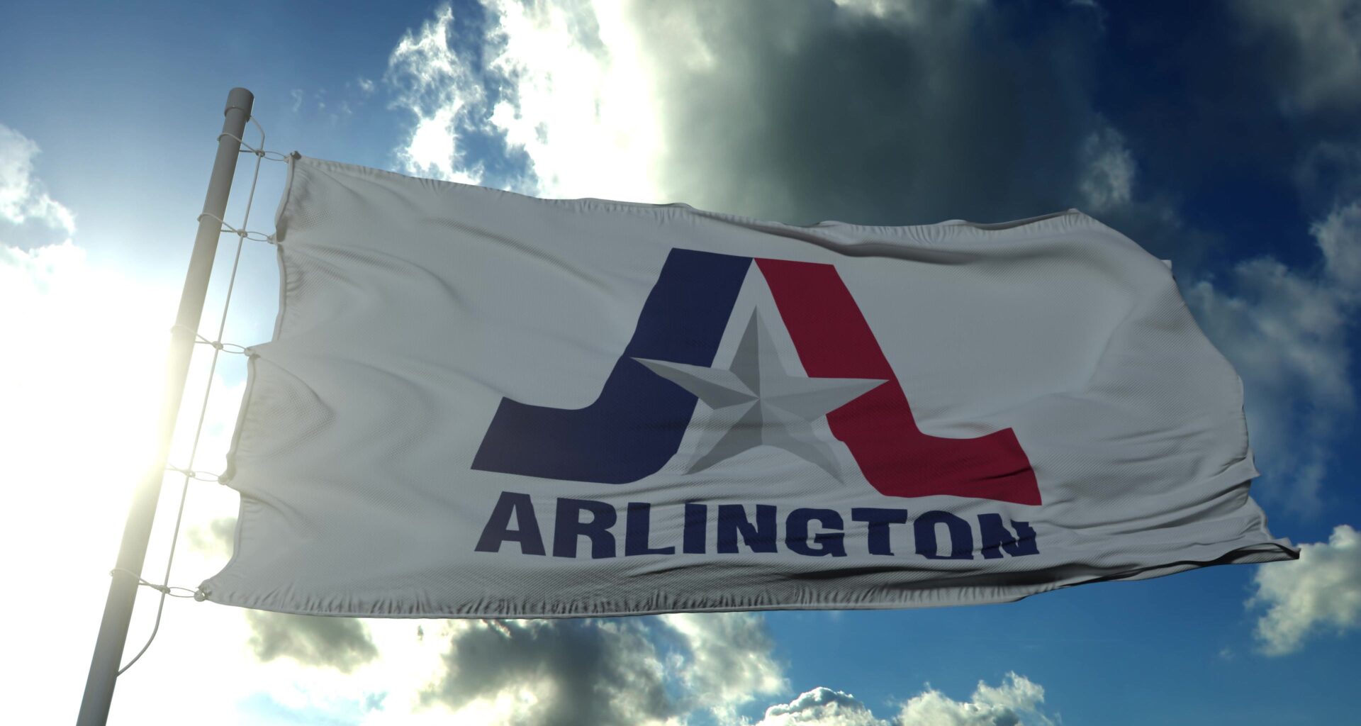 City of Arlington, Texas flag