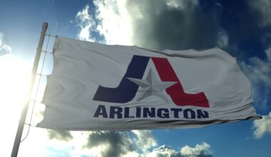 City of Arlington, Texas flag