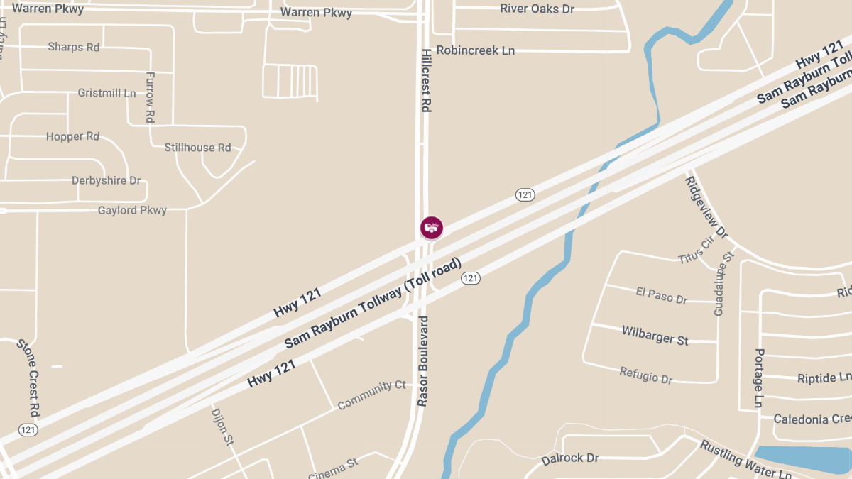 Plano, TX – Motor Vehicle Crash With Injuries at Hillcrest Rd & 121 Service Rd