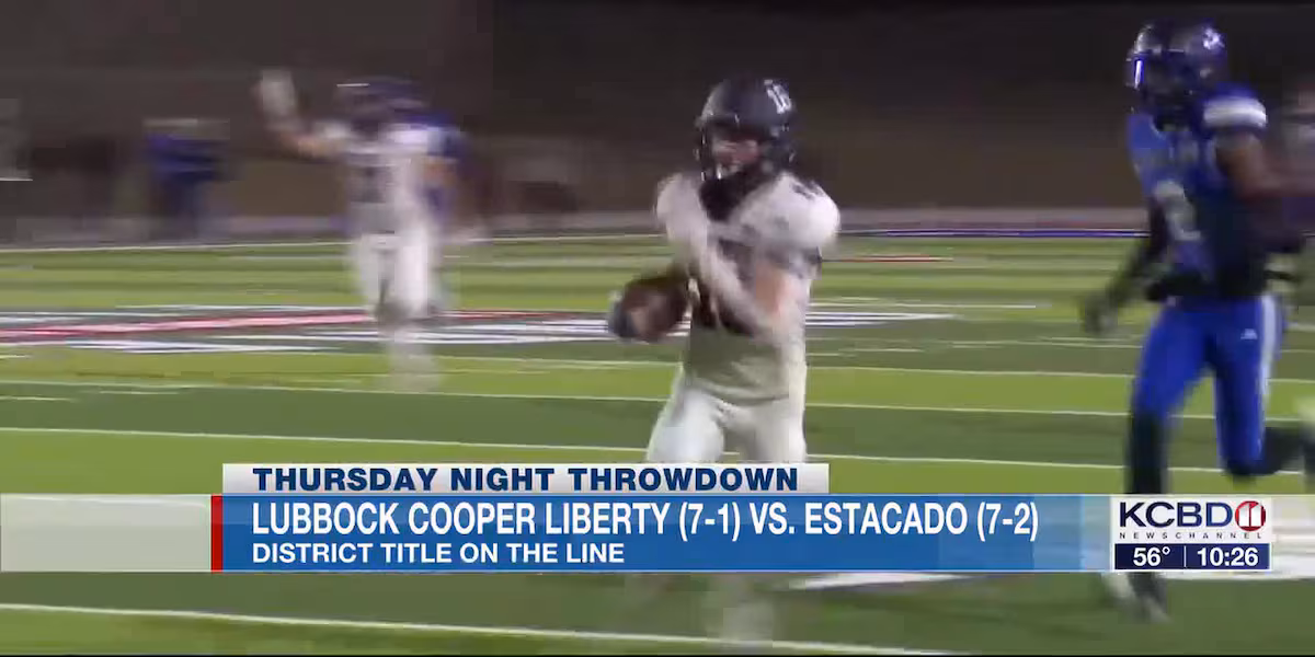 Lubbock-Cooper Liberty clinches share of district title with 49-22 win over Estacado