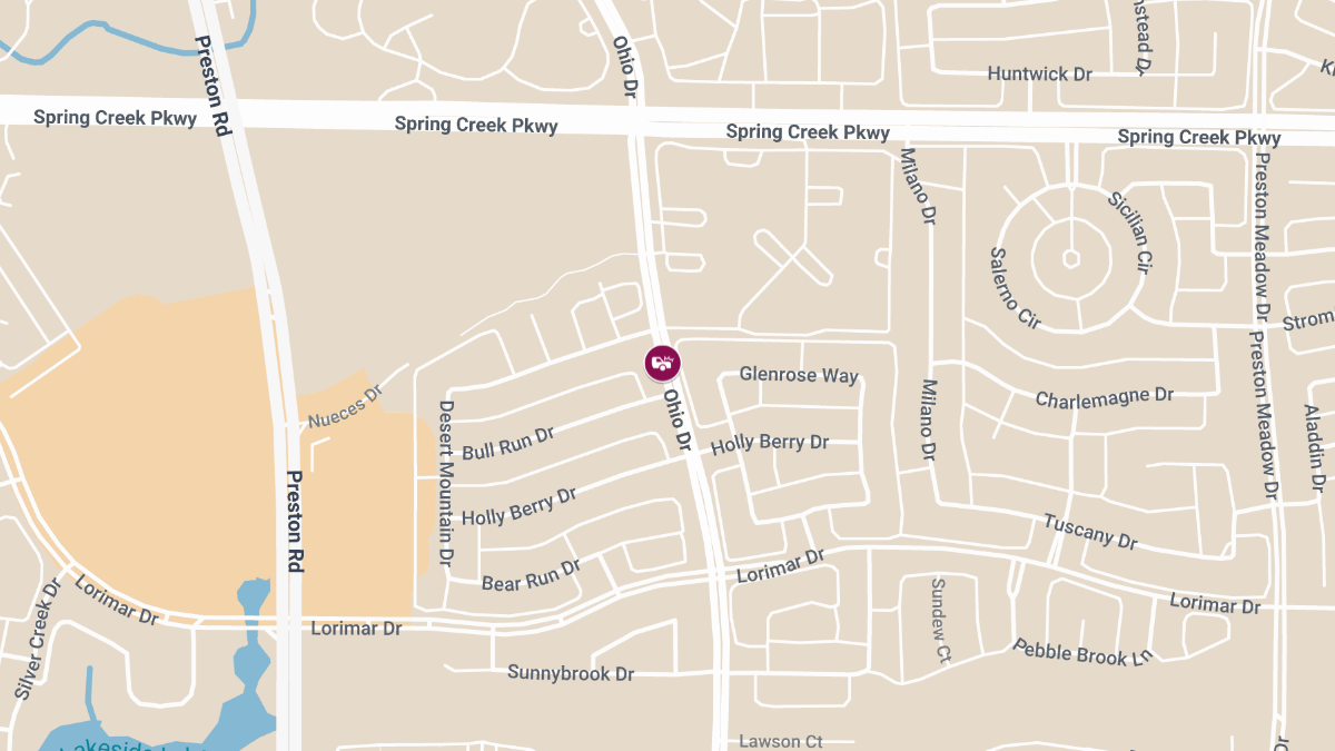 Plano, TX – Two-Vehicle Crash with Injuries on Ohio Dr Near Early Mourne Dr