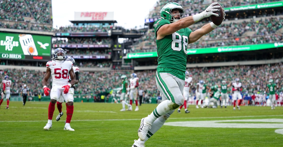 Can you imagine if the Eagles had not kept Dallas Goedert?