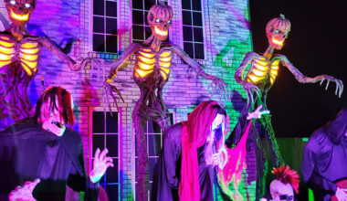 Halloween spirit shines bright at Wylie home