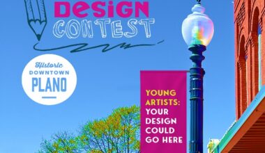 Youth street banner design contest for Downtown Plano open now
