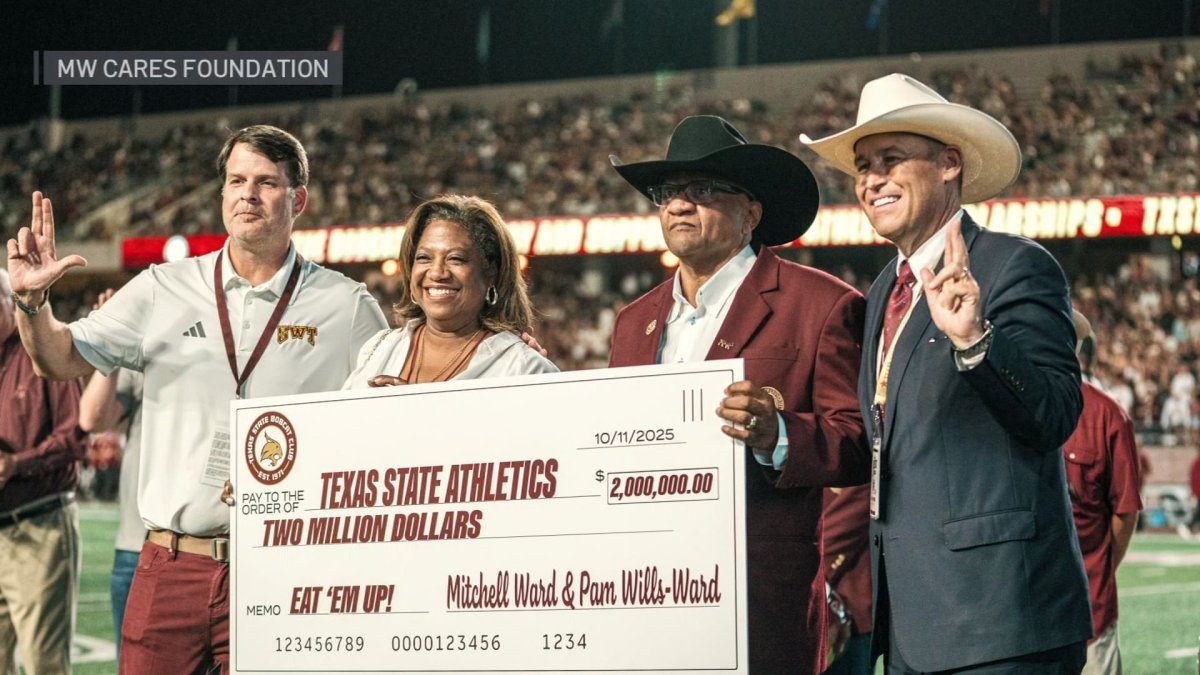 Dallas businessman donates $2 million to Texas State – NBC 5 Dallas-Fort Worth