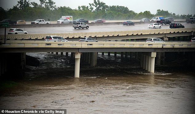 Houston has roughly 2,500 miles of bayous, including White Oaks Bayou (pictured)