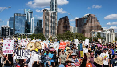 State employee says he was fired for promoting Austin No Kings rally